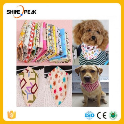 100PCS/Lot Wholesale 2017 New Arrival Mix 60 Colors Dog Puppy Pet Bandana Collar Cotton Bandanas Pet Tie Grooming Products Sp01