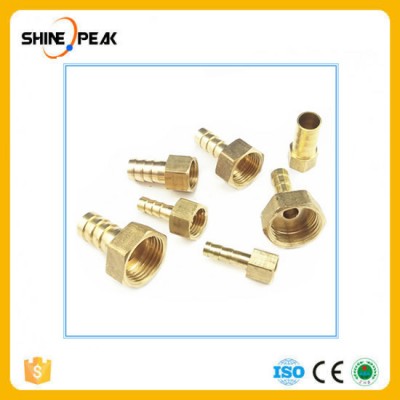 Pipe Fittings Brass Barb Hose Tail Fitting Fuel Air Gas Water Hose Oil ID 4mm-19mm to 1/8′′ 1/4′′ 3/8"1/2′′ Female Thread Copper