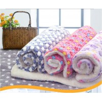 Pet Supplies Dog Blanket Washable Pet Blanket Bed Mat Warm Sleeping Mattress Super Warm and Soft Fleece Puppy Throw Couch Blanket